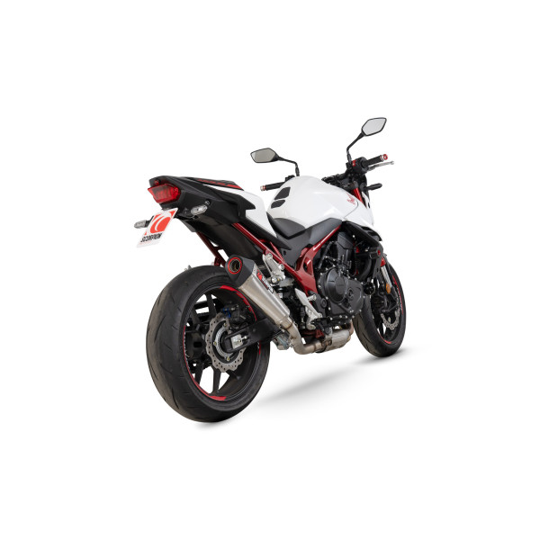 Scorpion Exhaust Honda CB750 Hornet 2023 - 2023 Serket Taper Slip-on Brushed Stainless Steel Sleeve